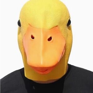 “DUCK” MASK RUBBER FULL HEAD COVERAGE KIDS ADULT NEW